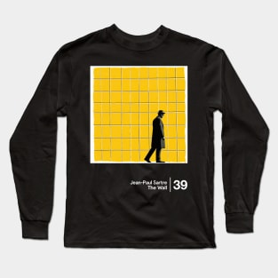 The Wall - Minimal Style Graphic Artwork Long Sleeve T-Shirt